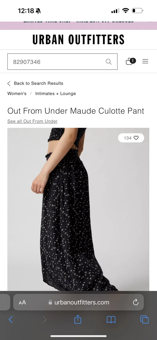 Urban Outfitters Black and White Star Wide Leg Pants image indicator(3)