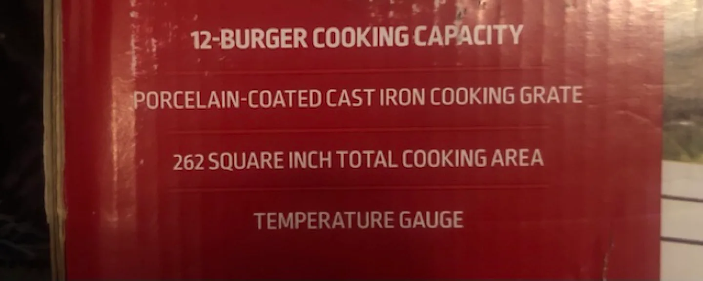 Expert Grill Portable Charcoal BBQ image indicator(4)