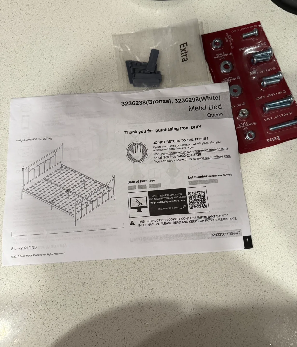 Queen Metal Bed Frame image indicator(4)