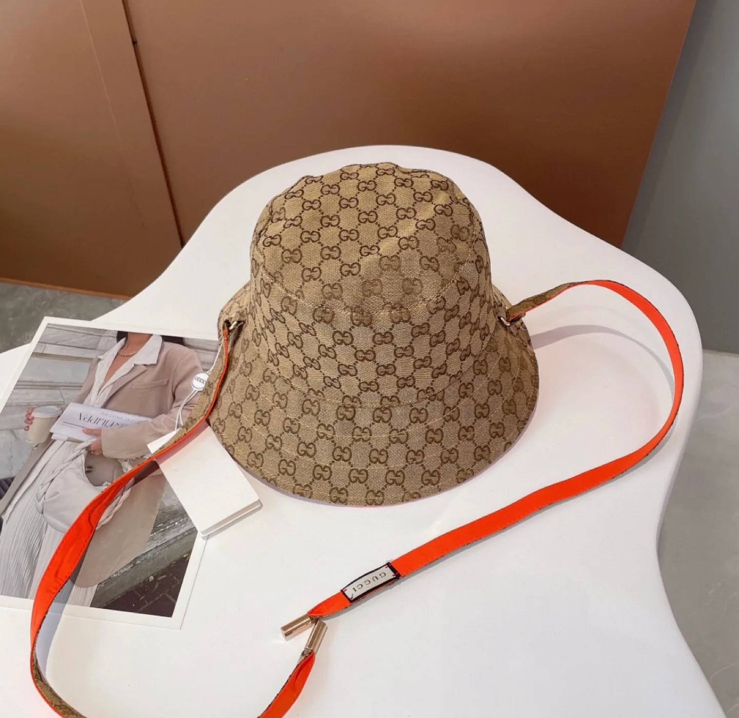 Gucci x The North Face Bucket Hat 🧡 image indicator(5)