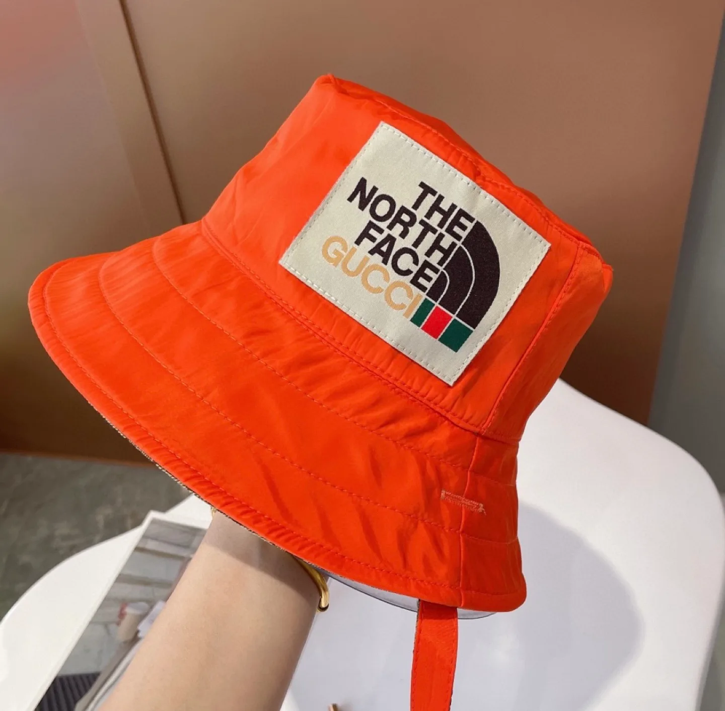 Gucci x The North Face Bucket Hat 🧡 image indicator(2)