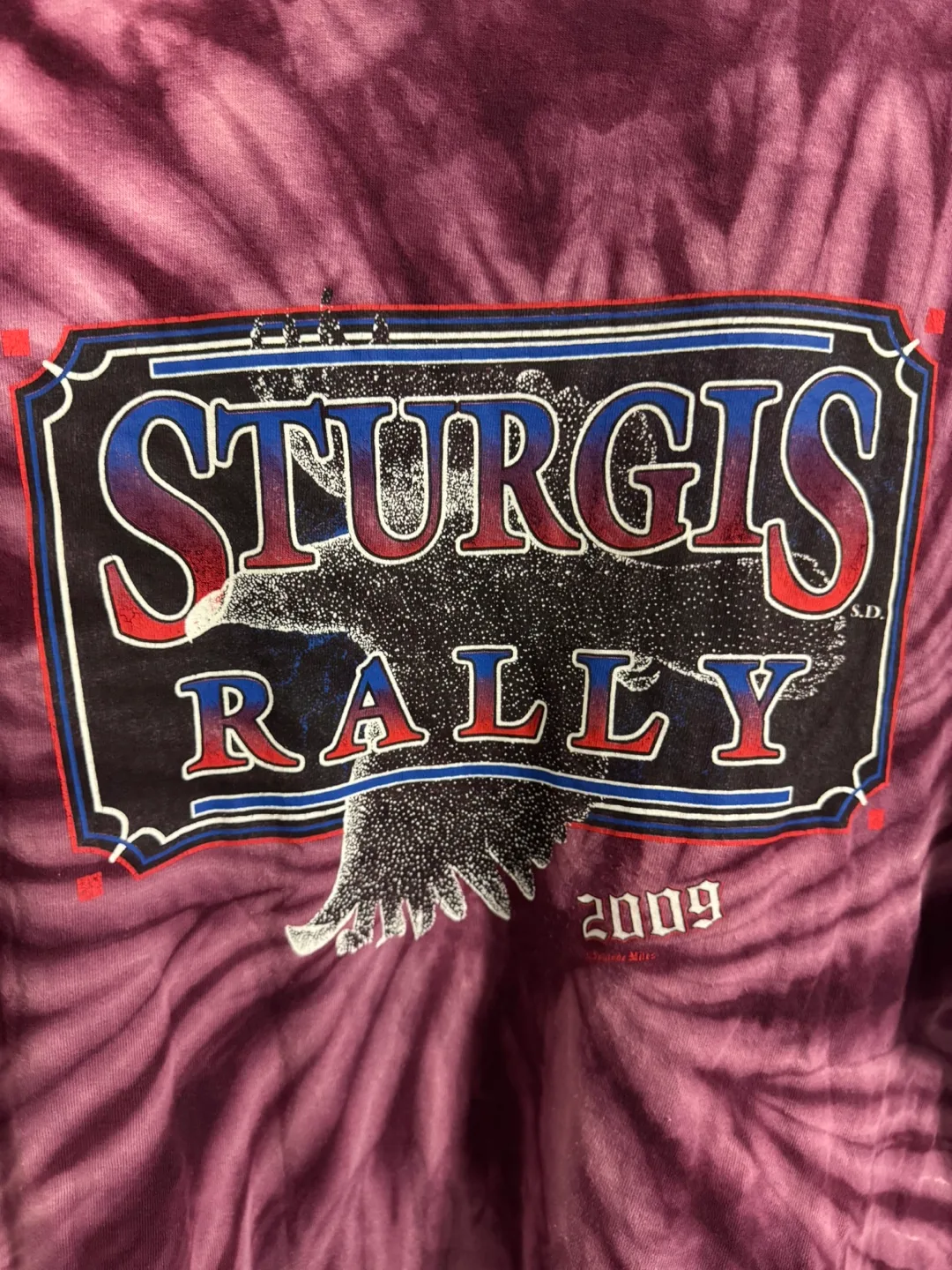 2009 Sturgis Rally Tie-Dye T-Shirt - Size XL image indicator(6)