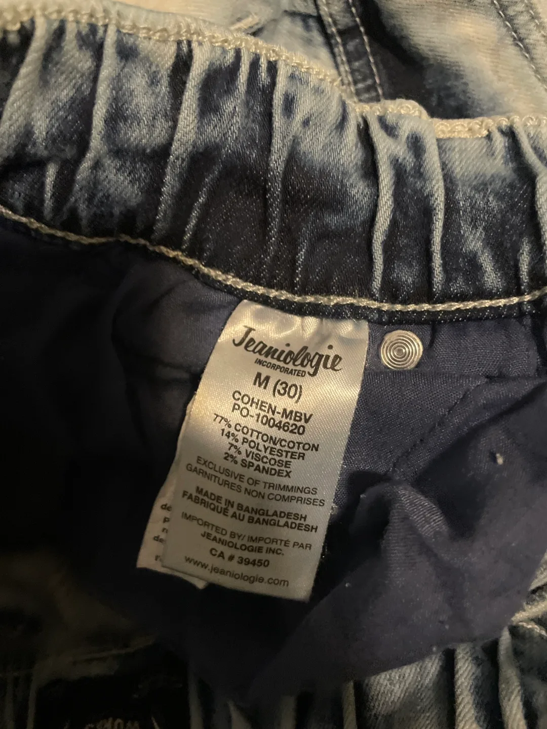 DNM Works Cohen Acid Wash Cargo Jeans image indicator(6)