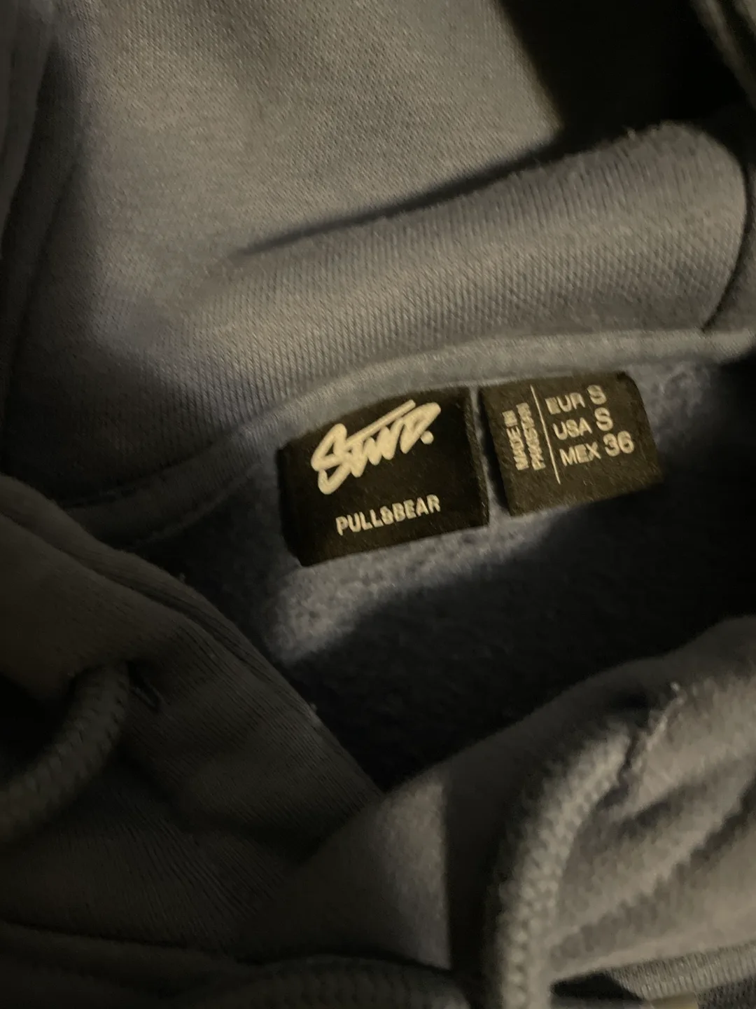 Pull&Bear Stud 91 Hoodie Size Small image indicator(3)