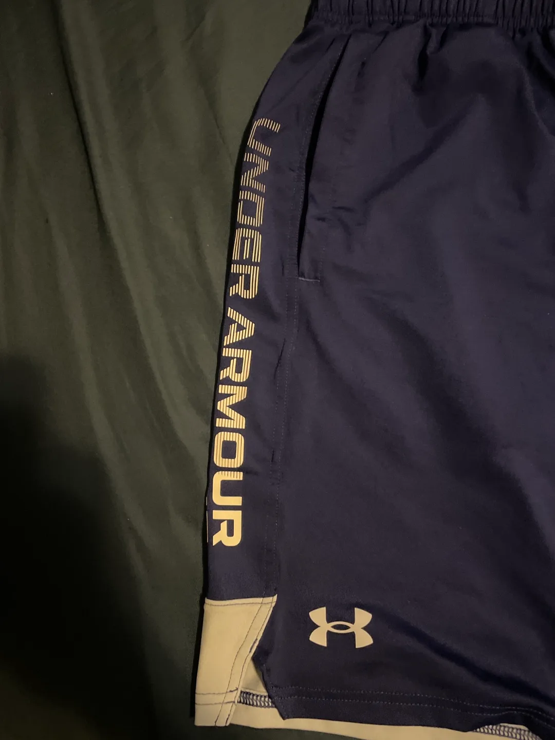 Purple Under Armour Men's Medium Shorts image indicator(2)