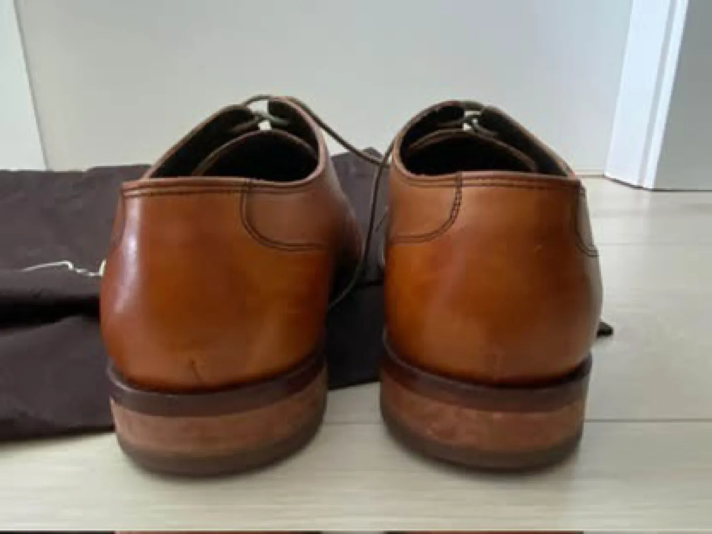 Cole Haan Men's Brown Leather Oxfords M8.5 image indicator(6)