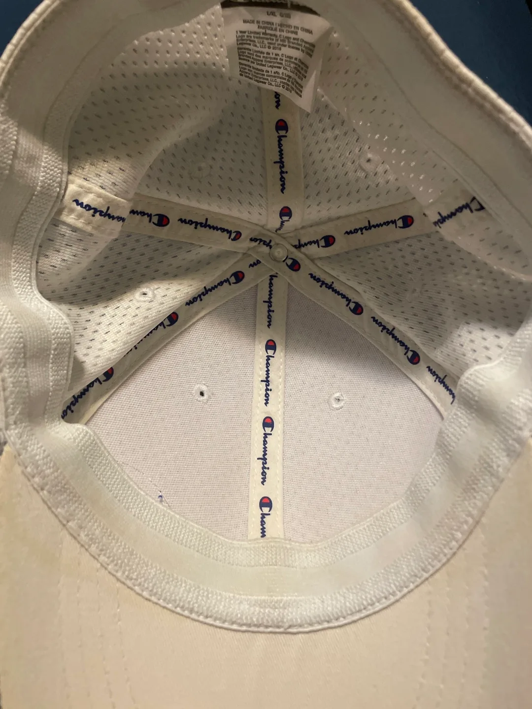 Champion White Mesh Baseball Cap image indicator(5)