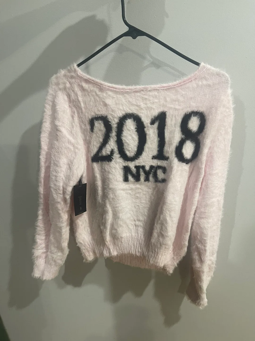 Victoria's Secret Pink Fuzzy Sweater image indicator(2)