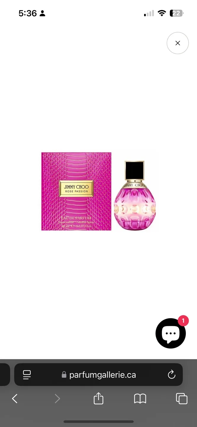 Authentic Jimmy Choo Rose Passion Eau de Parfum image indicator(5)