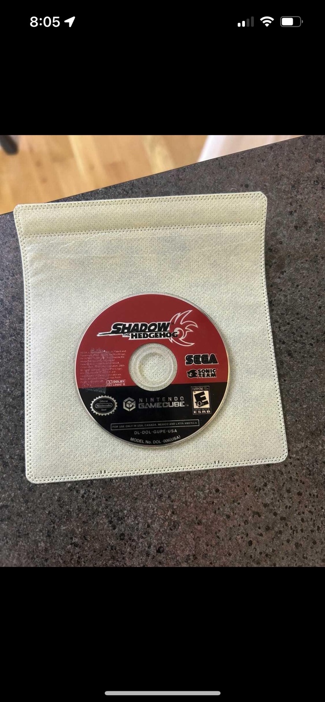 Shadow The Hedgehog (Nintendo GameCube)