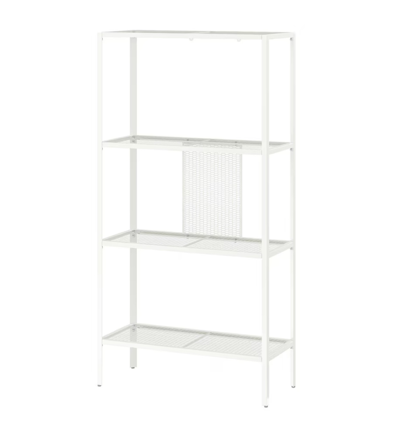 [Moving Sale] IKEA 4-Shelf (White) | Two Shelves