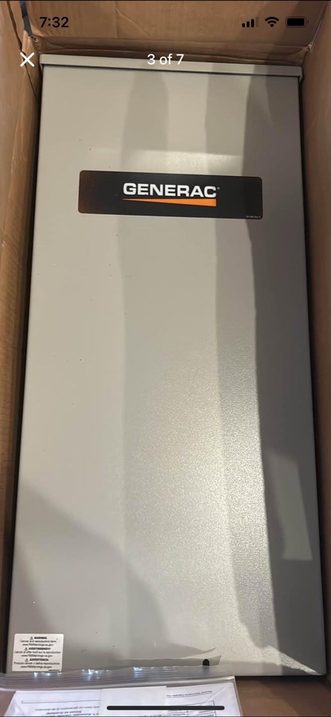 Generac RXG16EZA3 16-Circuit 100 Amp Automatic Transfer Switch - photo 2