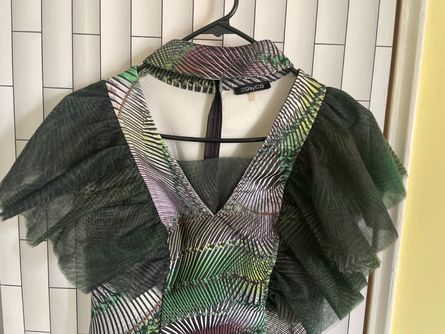 OPYCO Abstract Print Mini Dress image indicator(2)