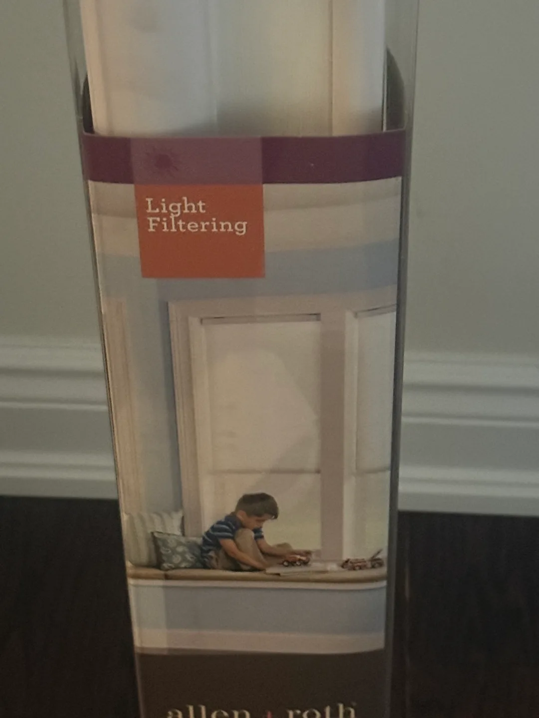 Allen + Roth Cordless Cellular Shade, White, 47" x 64" image indicator(7)