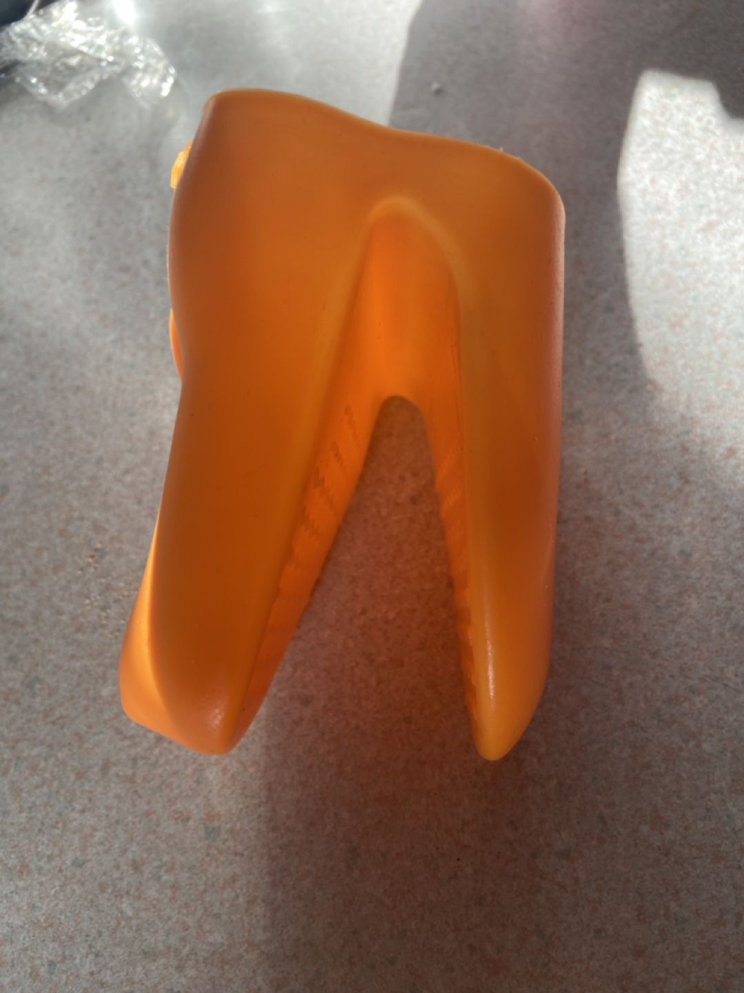 Orange Silicone Hot Pot Holder - photo 5