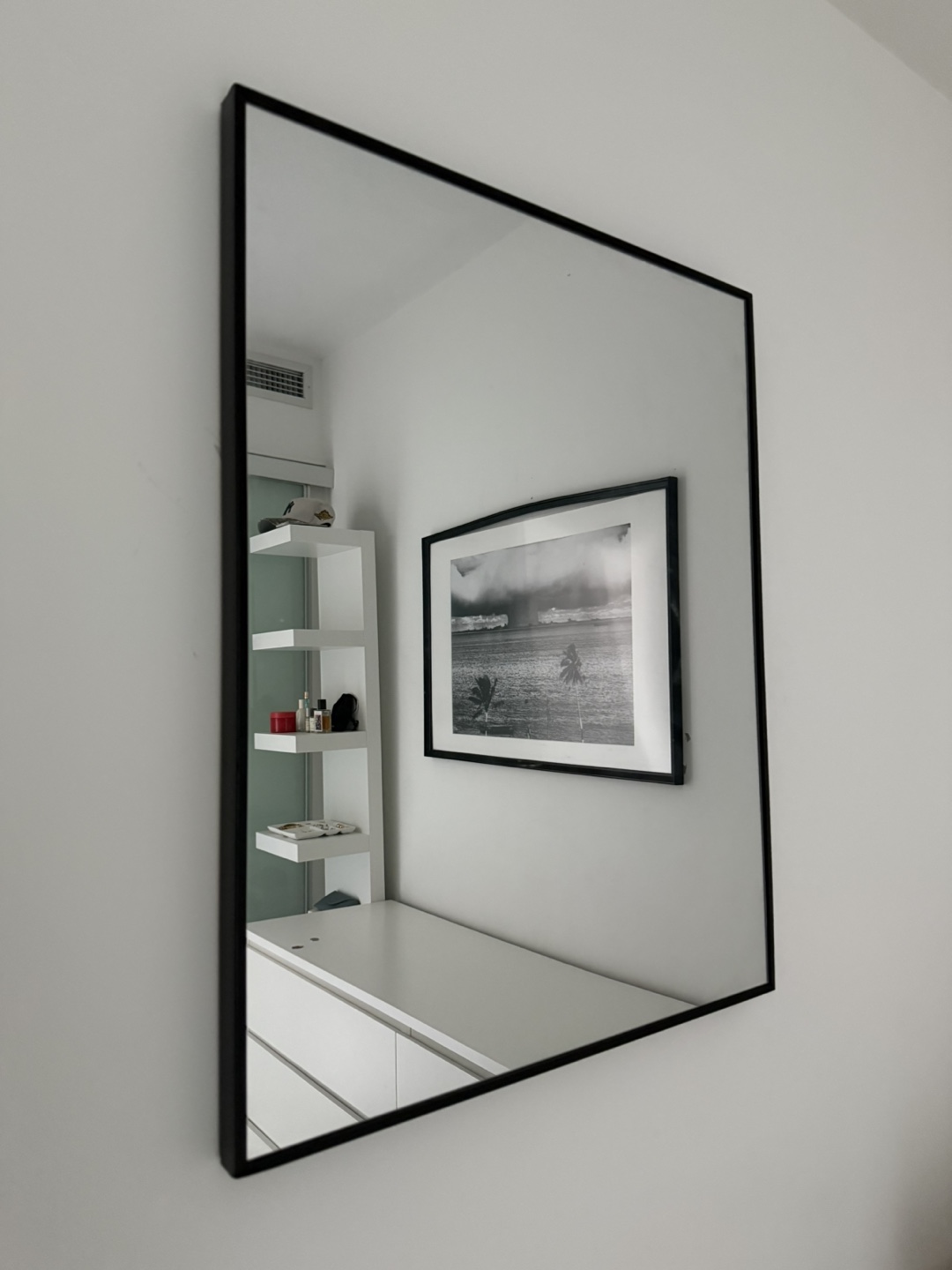 Black Framed Mirror
