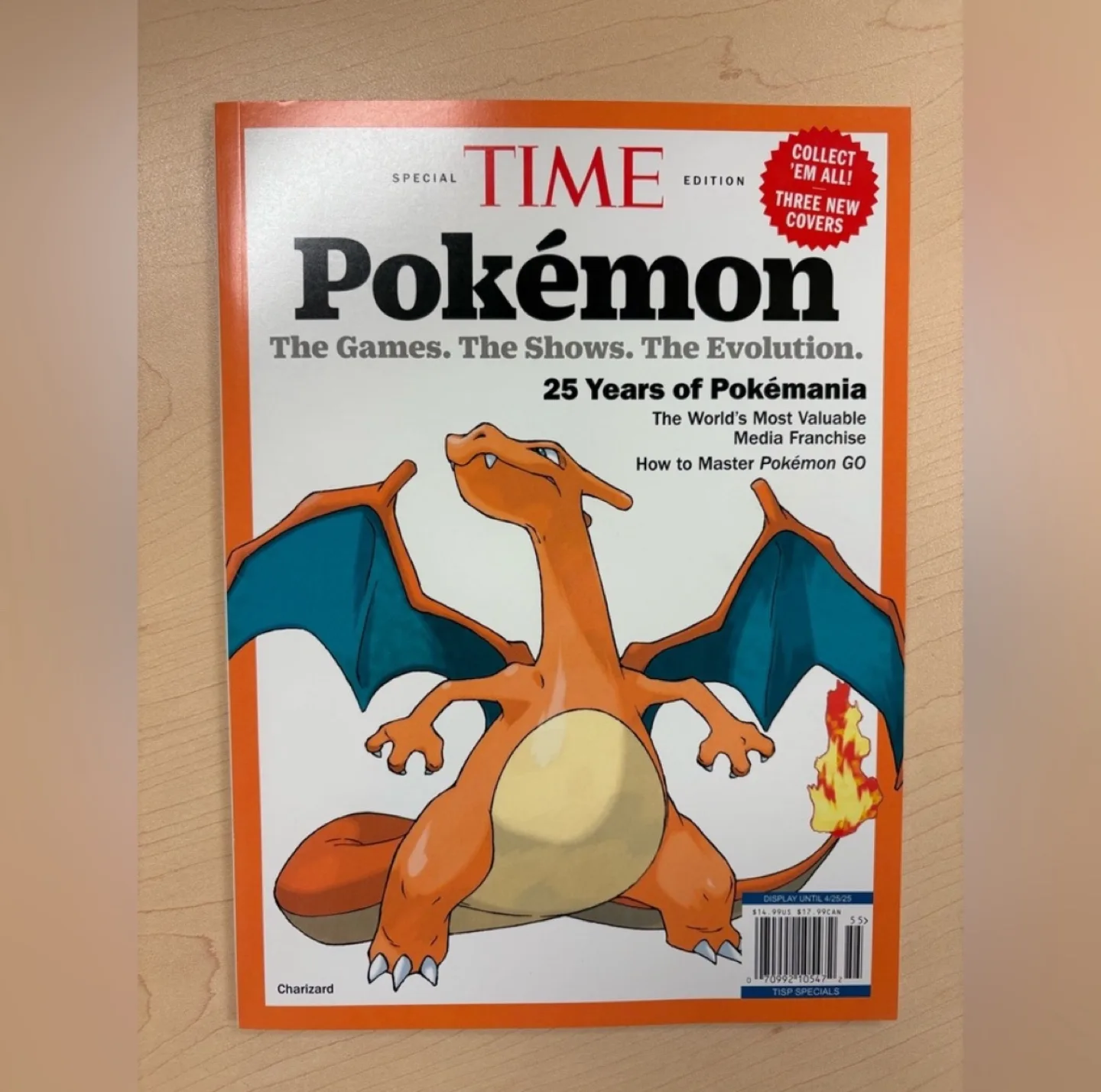 Pokemon x Time Magazine! *Special Edition 2025 CHARIZARD Cover🧡 image indicator(4)