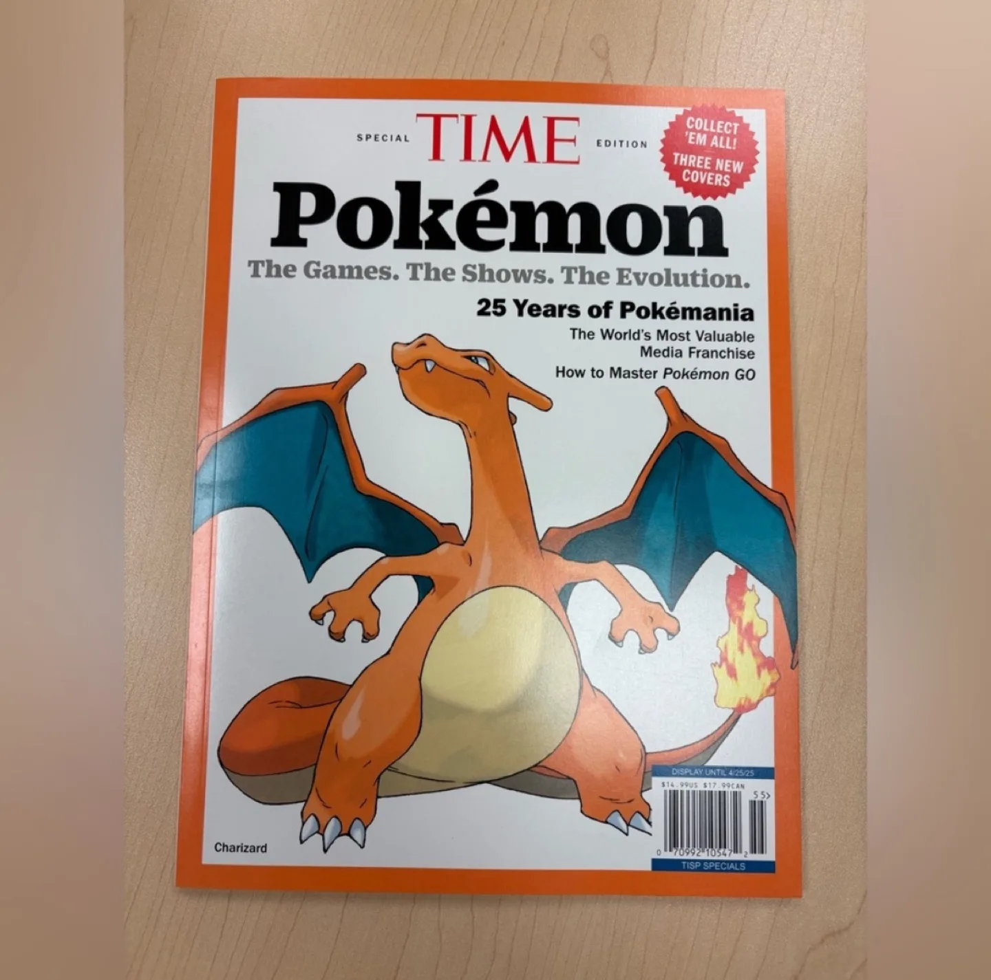 Pokemon x Time Magazine! *Special Edition 2025 CHARIZARD Cover🧡 image indicator(3)