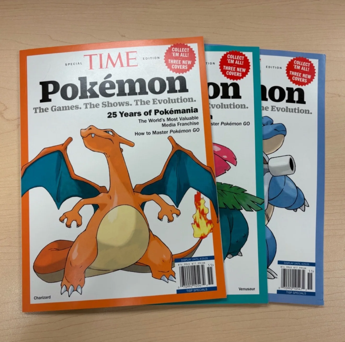 Pokemon x Time Magazine! *Special Edition 2025 CHARIZARD Cover🧡 image indicator(2)