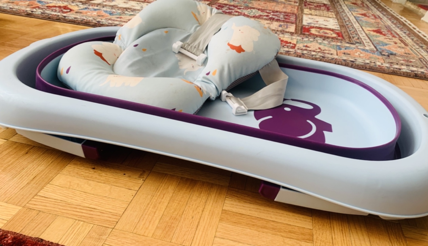 DEANC Baby Bathtub with Newborn Support - photo 2