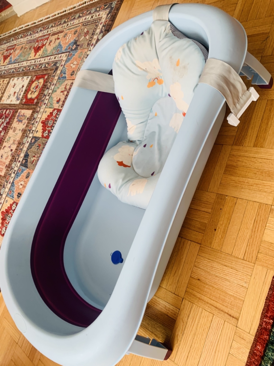 DEANC Baby Bathtub with Newborn Support - photo 5