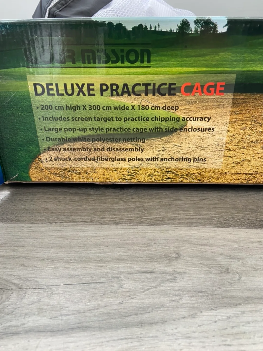 Tour Mission Deluxe Practice Cage - Golf Chipping Net image indicator(4)