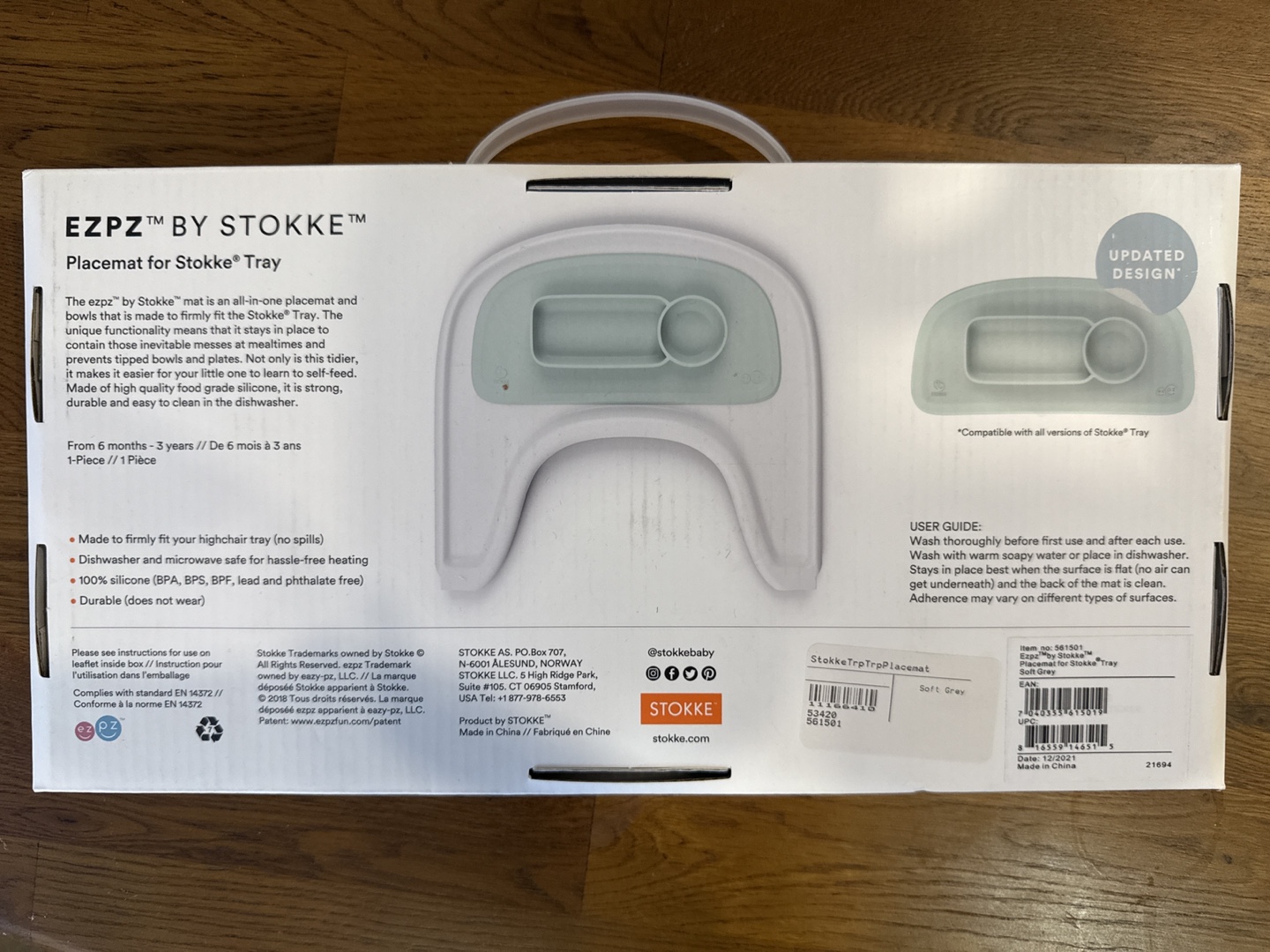 Stokke EZPZ Placemat for Stokke Tray - Grey - photo 3