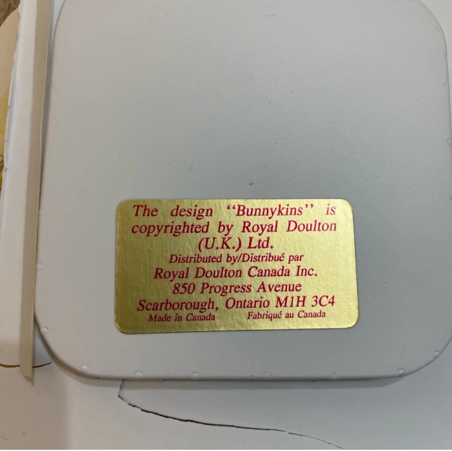 RARE✨VINTAGE! Bunnykins Coaster by Royal Doulton image indicator(7)