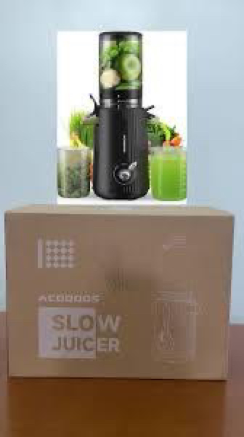 ACOQOOS Slow Juicer - Brand New in Box - photo 3