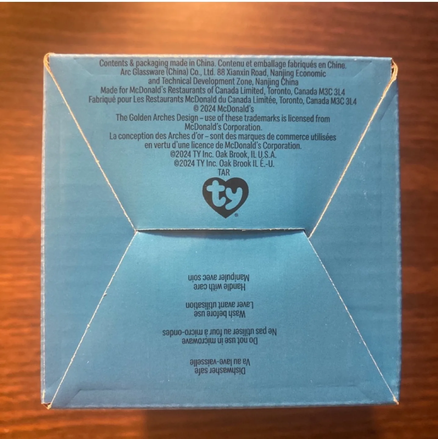 BNIB! McDonalds TY Beanie Babies Collector’s Edition Glasses! image indicator(9)