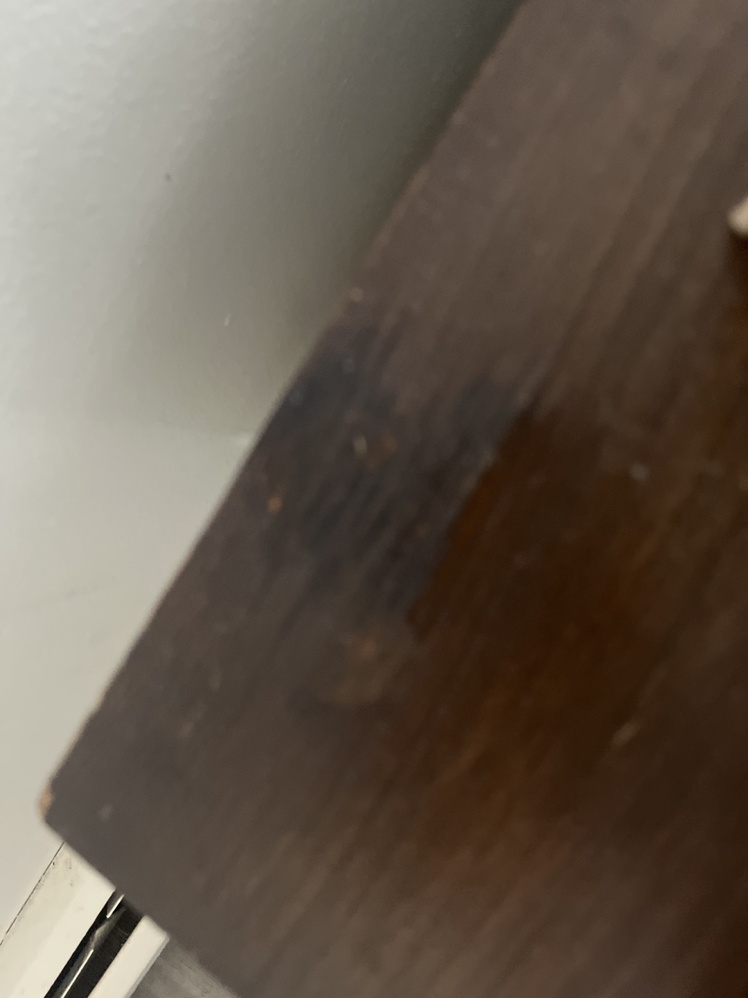 Vintage Wood TV Stand with Intricate Carving - photo 4