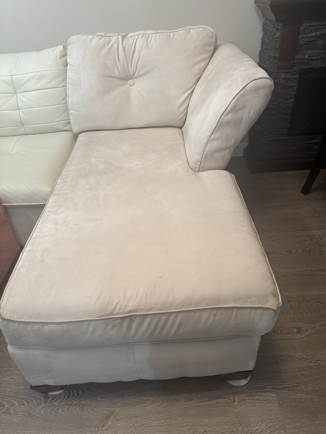 Beige Chaise Lounge - photo 2