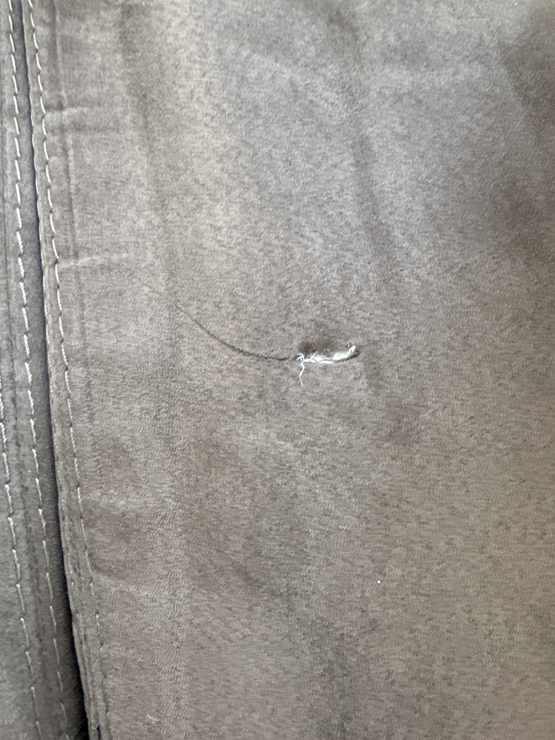 Grey Microfiber Loveseat - photo 2