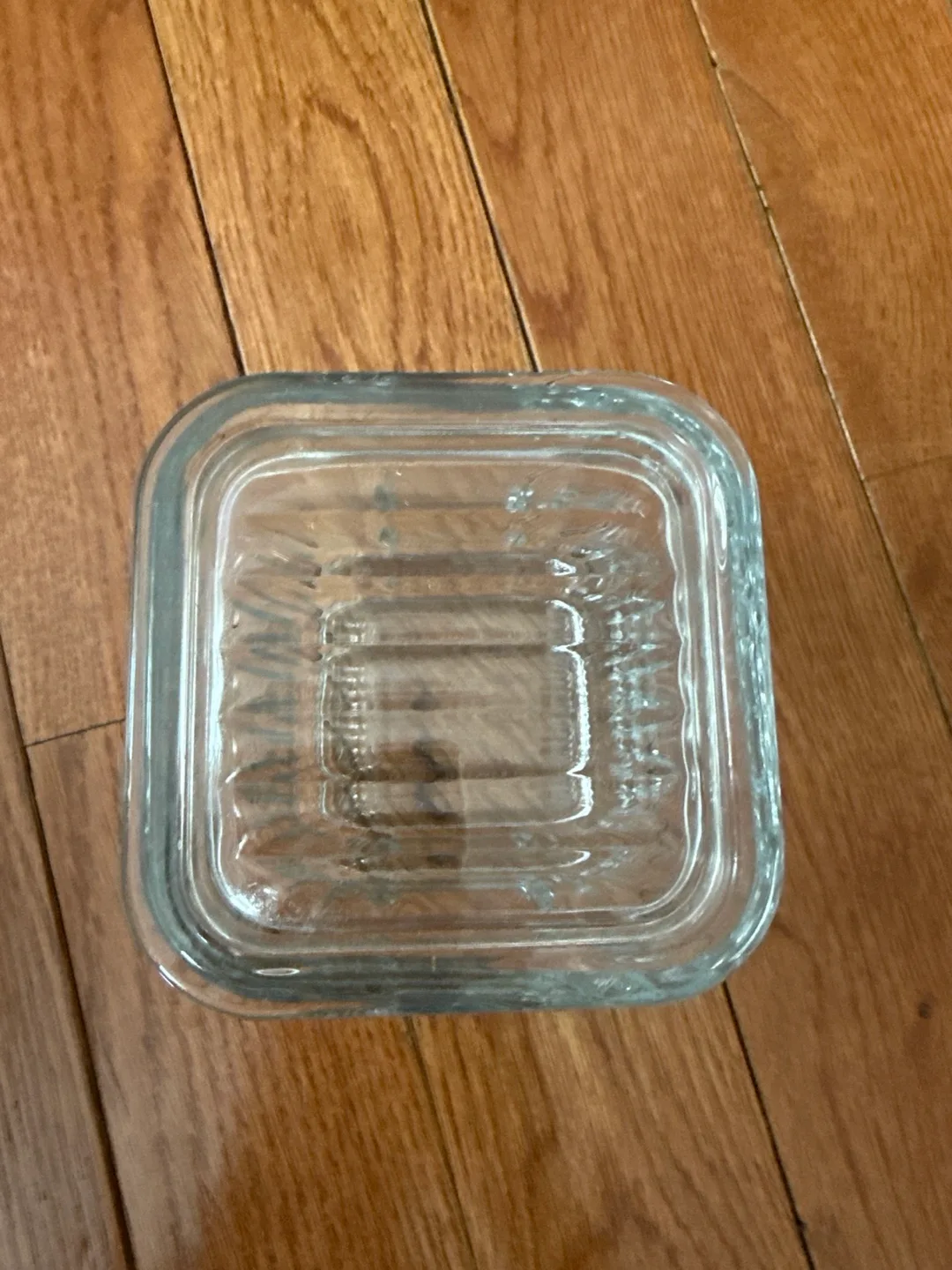 #freecycle Anchor hooking Glass Square Container with Lid image indicator(2)
