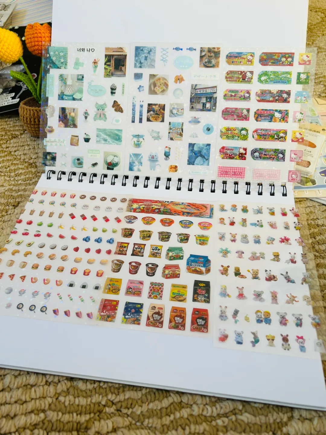 Large Collection of Kawaii and Sanrio Character Stickers image indicator(5)