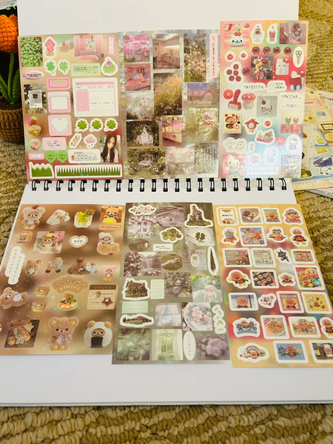 Large Collection of Kawaii and Sanrio Character Stickers image indicator(2)