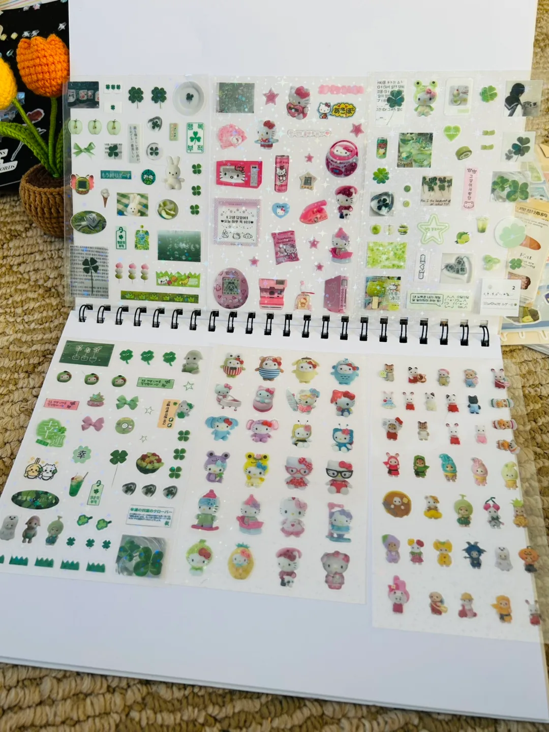 Large Collection of Kawaii and Sanrio Character Stickers image indicator(3)