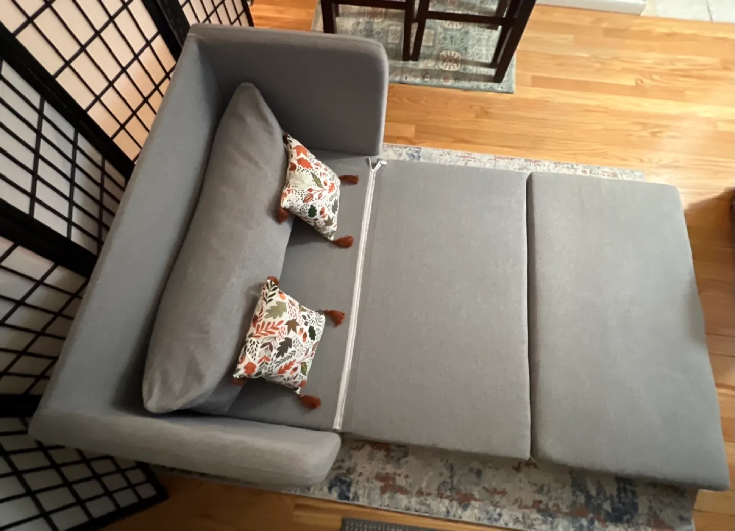 Round Arm Sleeper Sofa Bed image indicator(5)