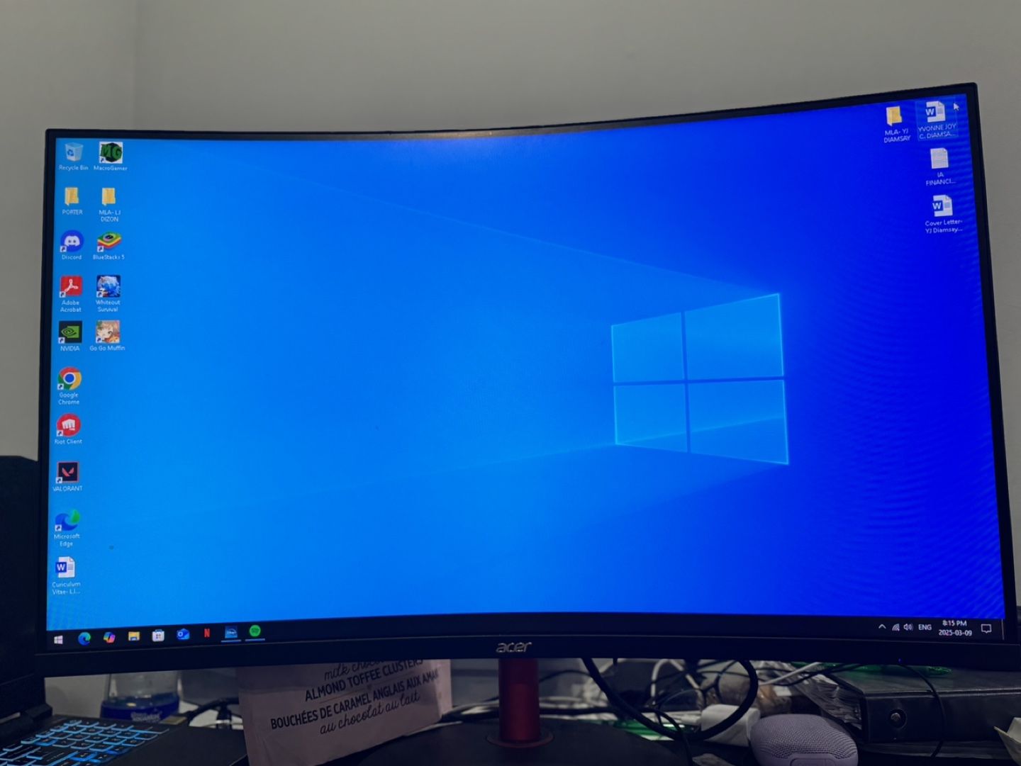 Acer Curved Gaming Monitor