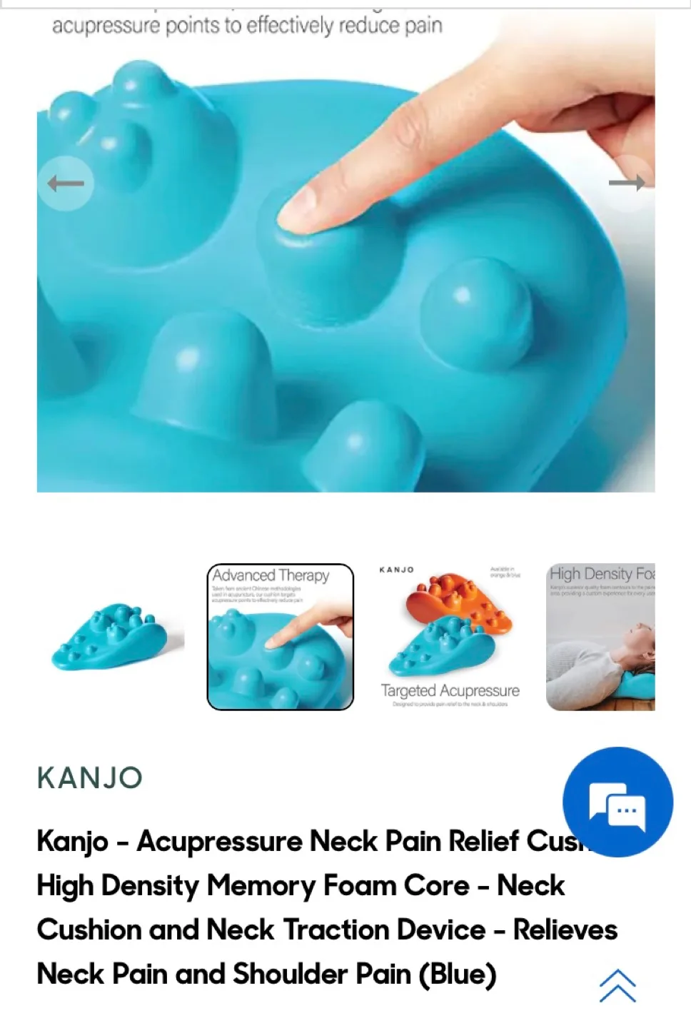 Kanjo Acupressure Neck Pain Relief Cushion image indicator(6)
