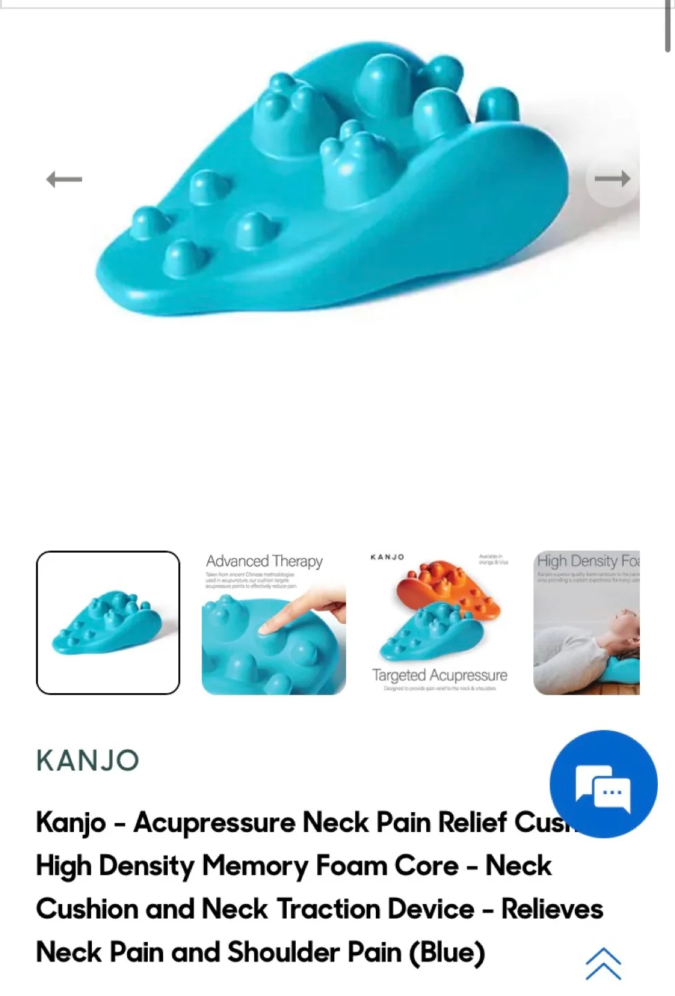 Kanjo Acupressure Neck Pain Relief Cushion image indicator(2)