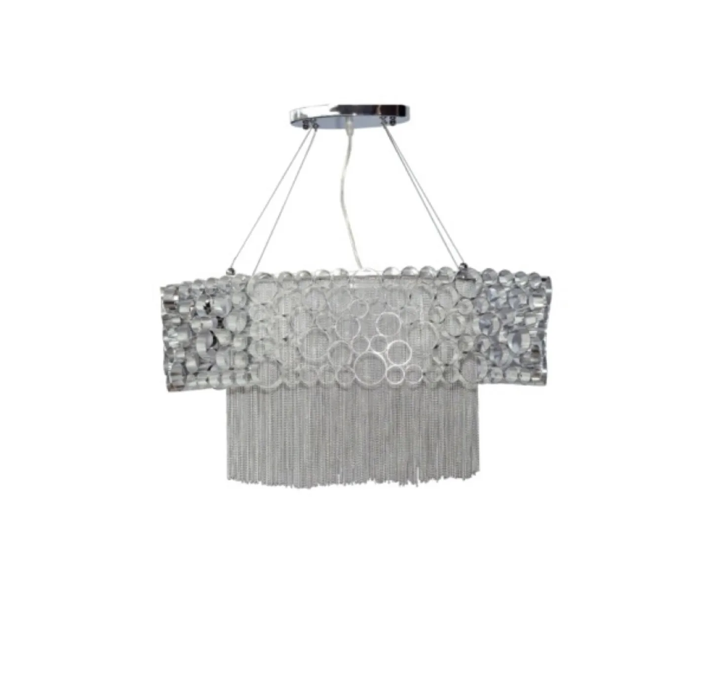 Lumirama Bella Vista Chandelier, Chrome/Aluminum image indicator(3)