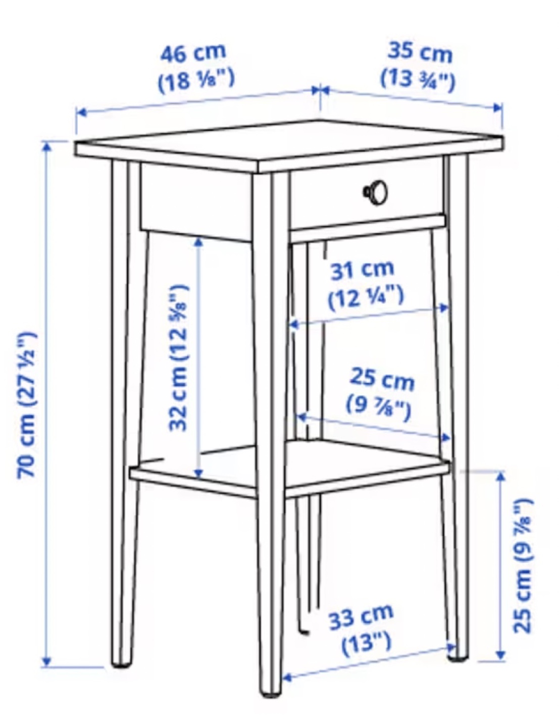 2 Dark Chocolate Nightstands - photo 2