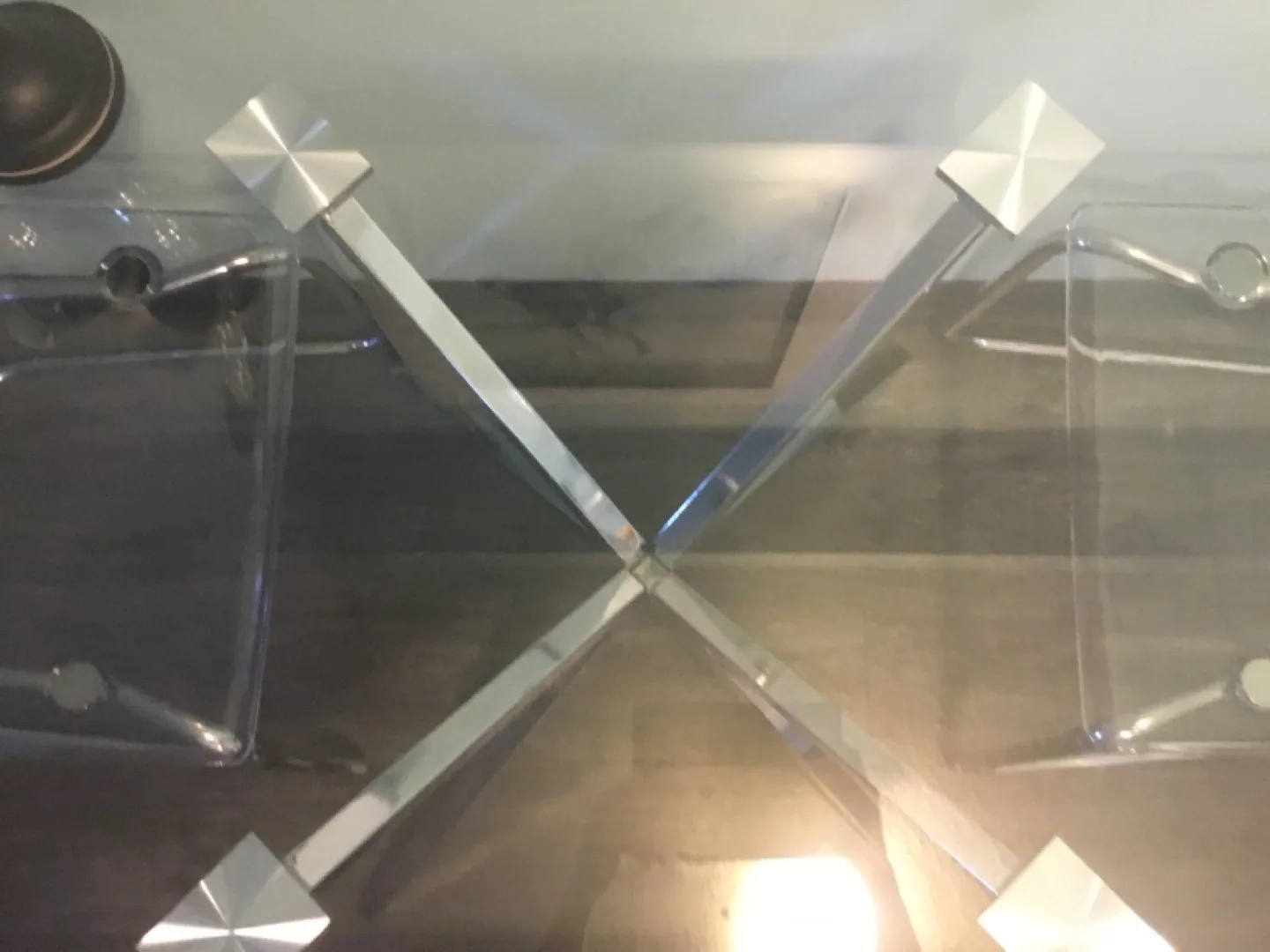 Glass Dining Table Set with Two Chairs image indicator(4)