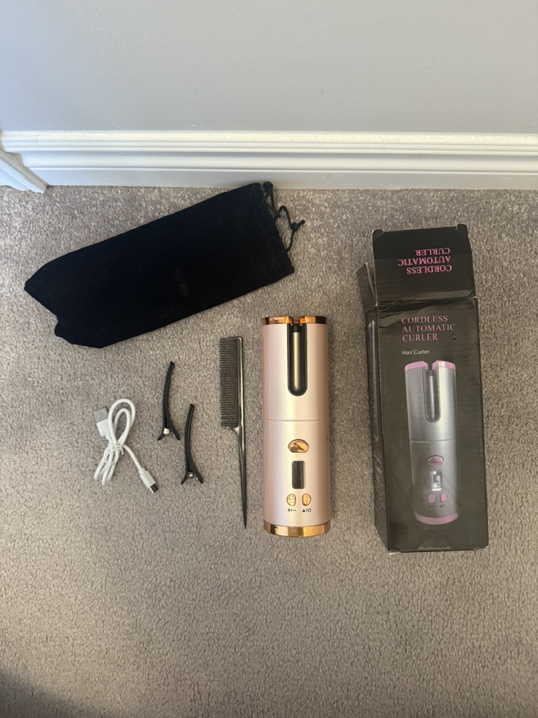 Cordless Automatic Hair Curler