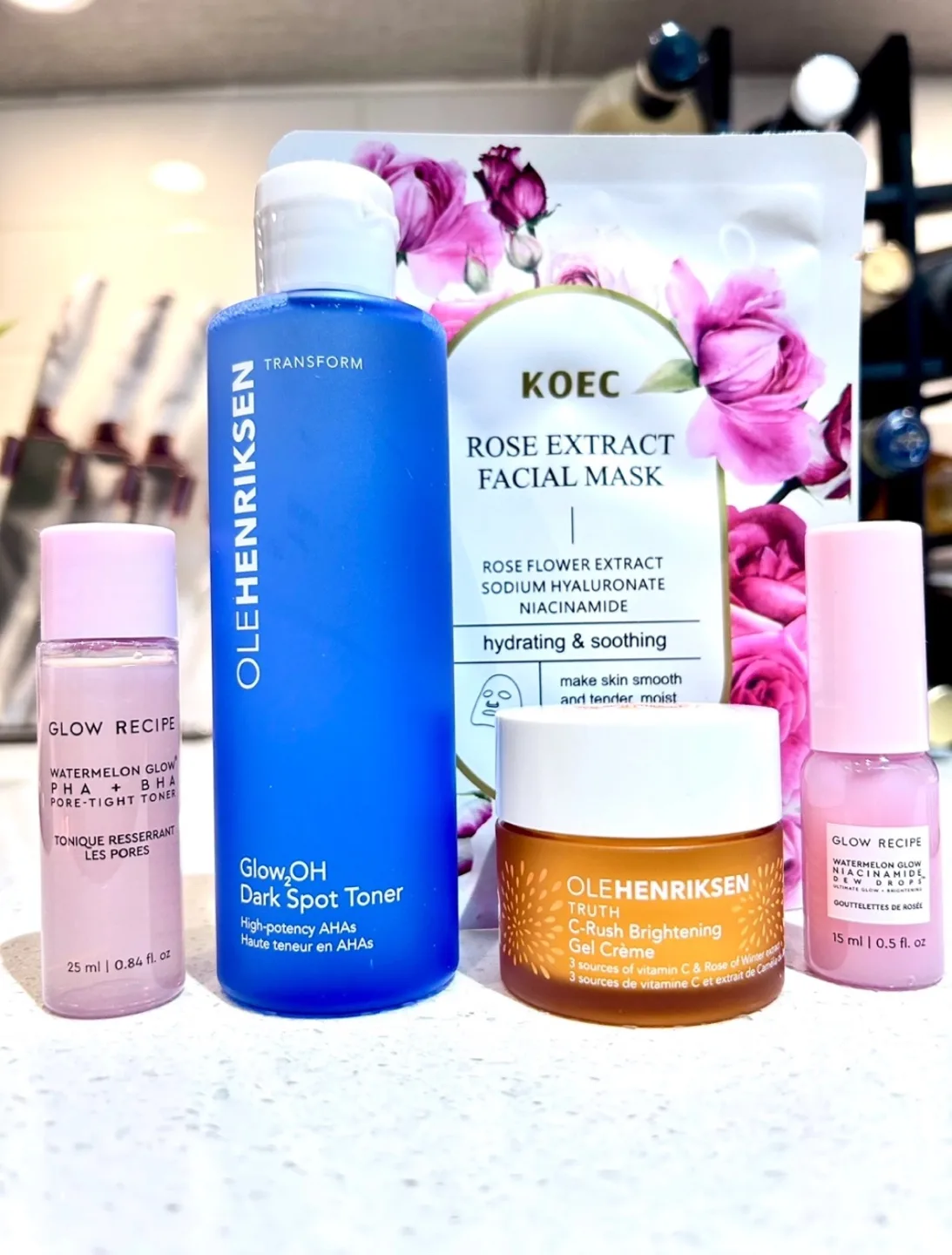 🍓 BRAND NEW Beauty Bundle! REG $100+ GLOW RECIPE OLEHENRIKSEN image indicator(2)