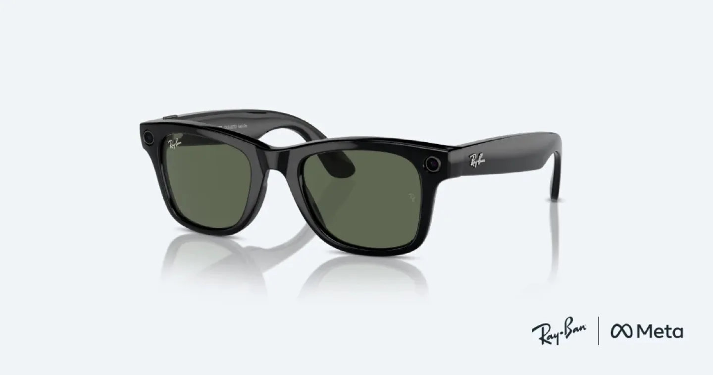 Ray-Ban Stories Wayfarer Sunglasses - Black image indicator(4)