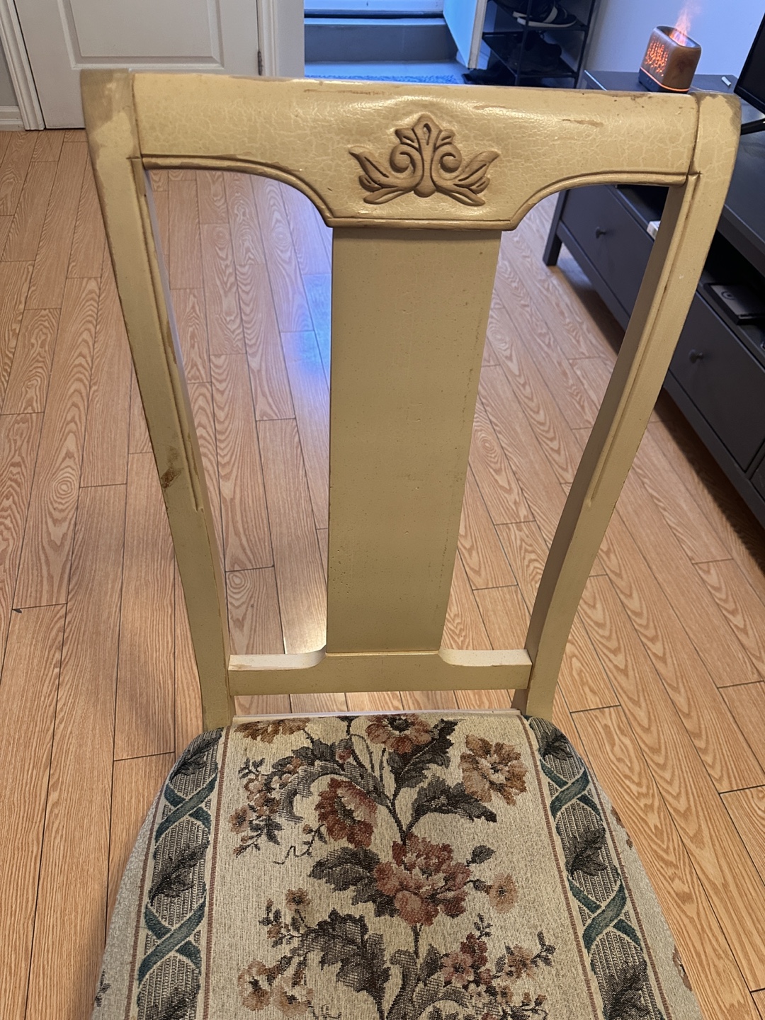 Vintage Floral Dining Chair - photo 4