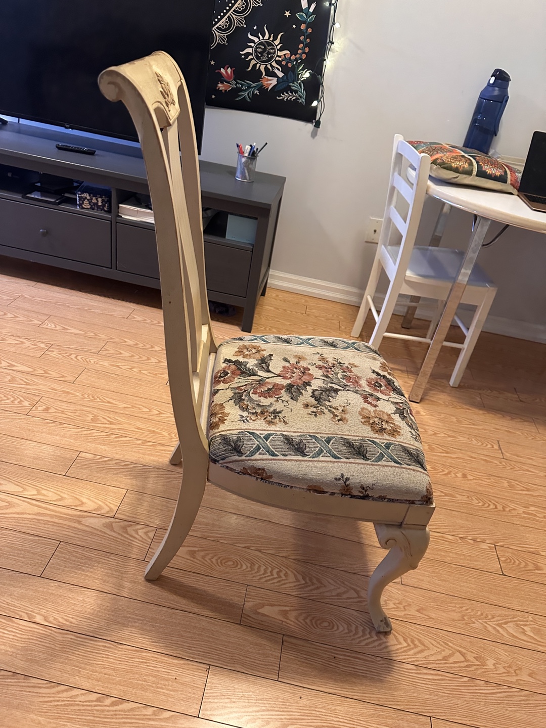 Vintage Floral Dining Chair - photo 5