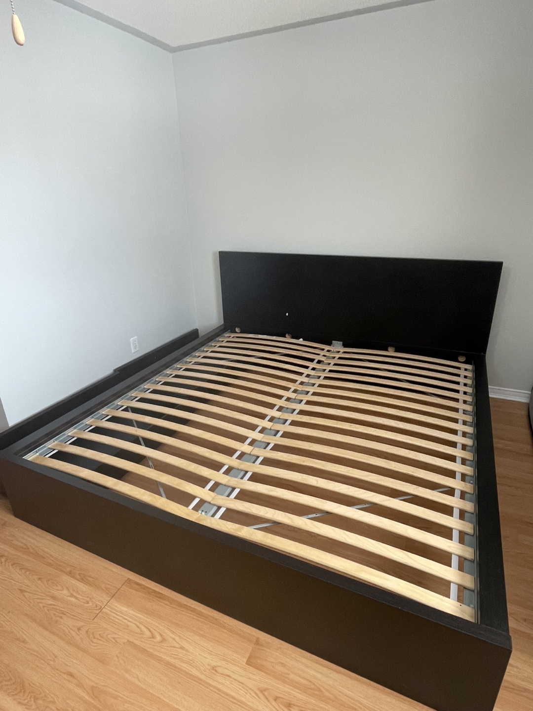 King Bed Frame with Storage Drawers - photo 3